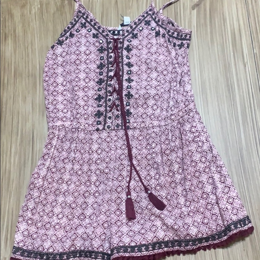 American Eagle printed romper